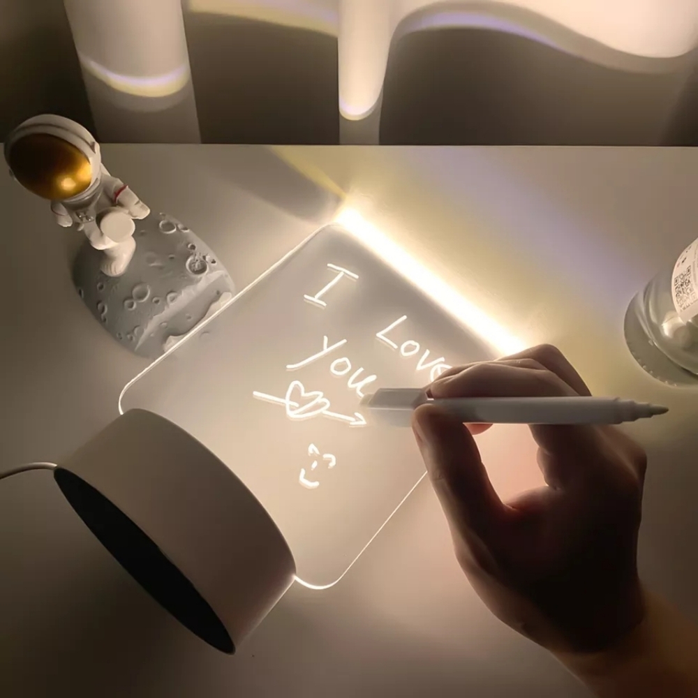 Acrylic Led Writing Lighted Notebook!!!!!